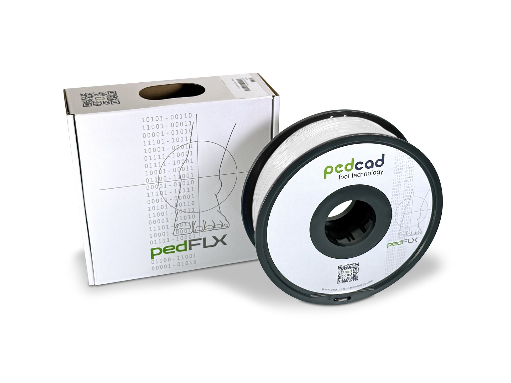 Filament für 3D-Druck, weiß