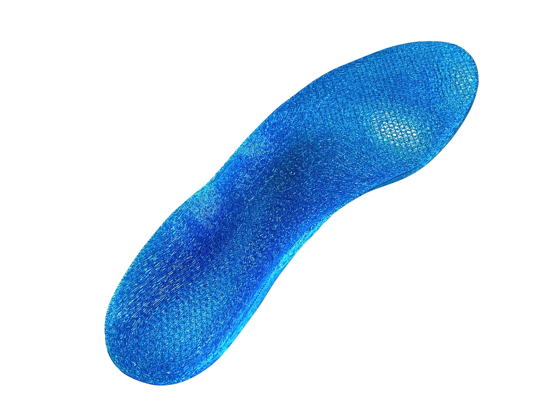 3D-Druck, Einlage blau